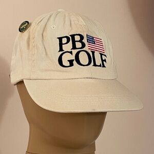 Sale!! Vintage PB (Pebble Beach) Golf cap with pin.